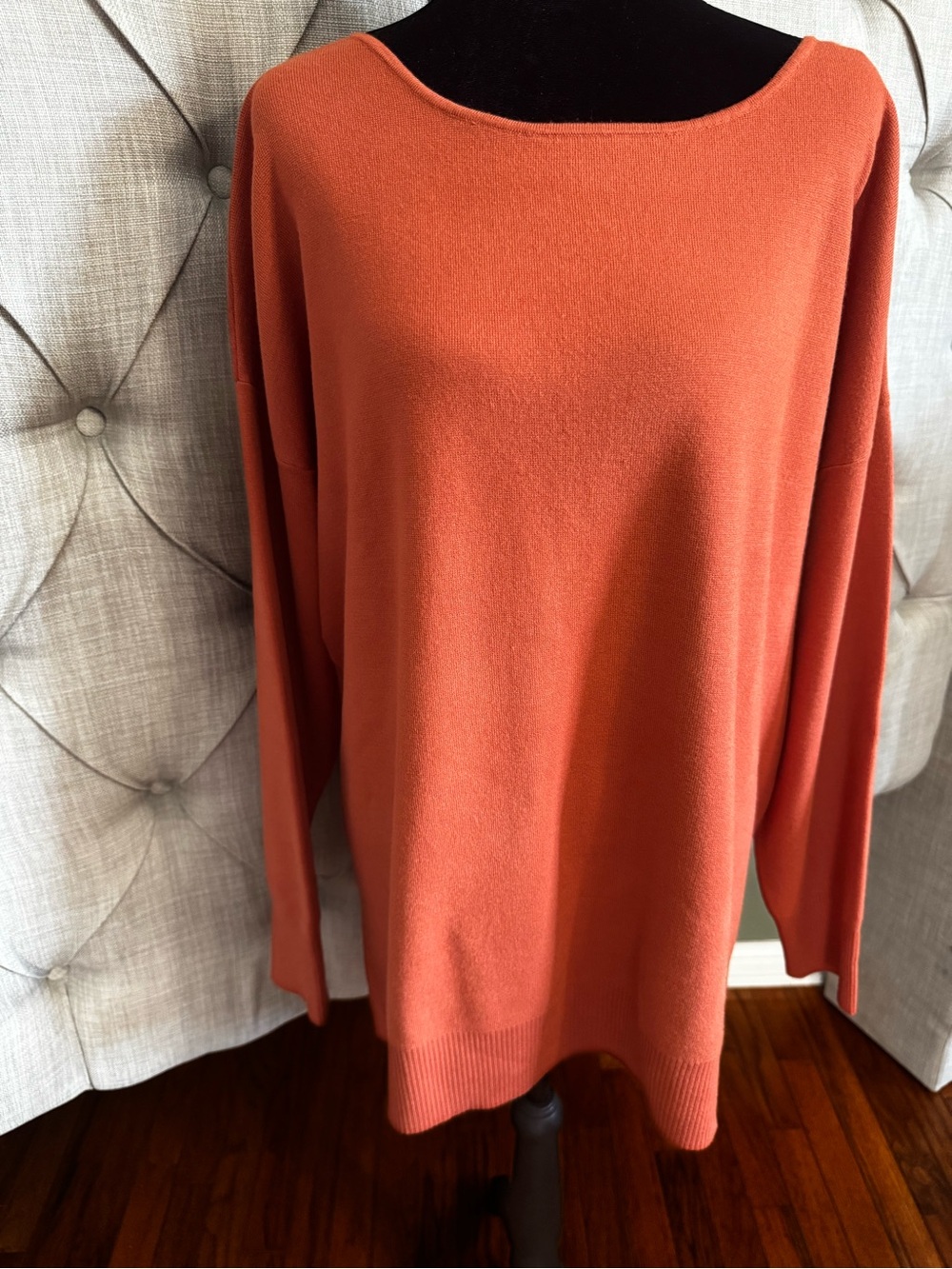 Banana Republic Women’s Scoop Neck Sweater — Burnt Orange